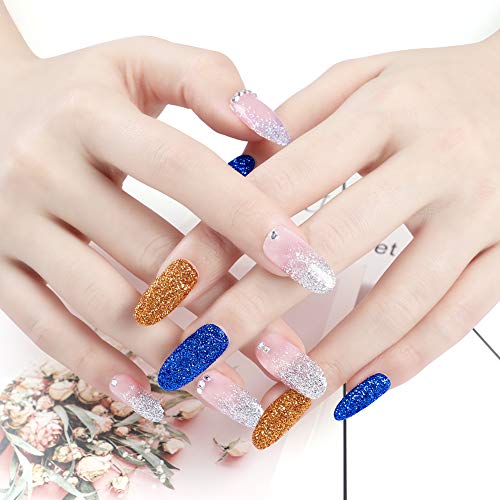 Saint-Acior Uñas de Gel Accesorio para Manicura UV GEL Uñas Postizas Lima de Uñas DIY Uña Arte Herramiento para Nail Art Juego Completo Kit