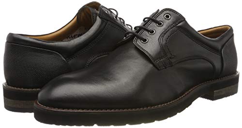 Salamander Vasco-AW, Zapatos de Cordones Derby Hombre, Black 41, 42 EU