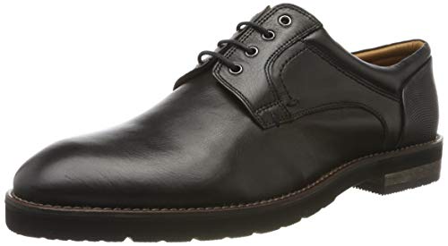 Salamander Vasco-AW, Zapatos de Cordones Derby Hombre, Black 41, 42 EU