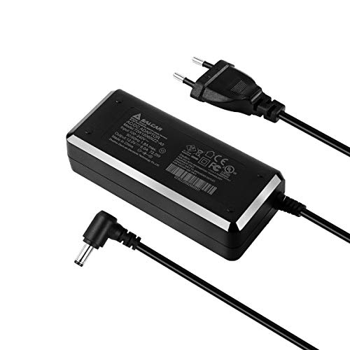 SALCAR 12V 6A Adaptador Fuente de Alimentación 72W para Ordenador Portátil Acer/Toshiba/Fujitsu/Lenovo, TFT LCD Monitores, Router, LED Iluminación, 2-5m Luces de Tira, picoPSU + Cable de Alimentación