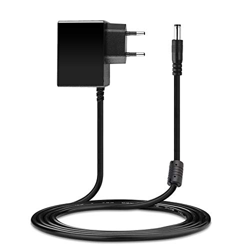 SALCAR Adaptador de corriente de 9W 9V 1A (5,5 x 2,1mm), Dispositivos médicos, timbre inalámbrico, módem ADSL, impresora, router inalámbrico, Tablet, decodificadores, CCTV, LCD, reproductor de CD, etc