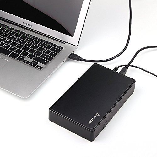 SALCAR Carcasa Discos Duros de 3.5 Pulgadas USB 3.0, Discos Duros SATA de 3.5". No Necesita de Herramientas. Soporta Discos Duros hasta 10 TB