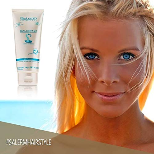 Salerm 21 Acondicionador Proteina de Seda Sin Aclarado 100ml (2 UNIDADES) Salerm 21 Acondicionador Proteina de Seda Sin Aclarado 100ml (2 UNIDADES)