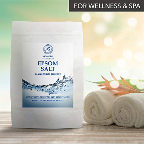 Sales de Baño 3kg - Sal de Epsom 3000g - 100% Pura & Natural - Fuente Concentrada de Magnesio - Relajación & Recuperación Muscular - Desintoxicación - Cuidado del Cuerpo - Cura - Mejor Buen Sueño Sales de Baño 3kg - Sal de Epsom 3000g - 100% Pura & Natural - Fuente Concentrada de Magnesio - Relajación & Recuperación Muscular - Desintoxicación - Cuidado del Cuerpo - Cura - Mejor Buen Sueño