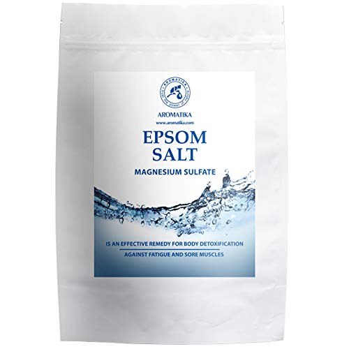 Sales de Baño 3kg - Sal de Epsom 3000g - 100% Pura & Natural - Fuente Concentrada de Magnesio - Relajación & Recuperación Muscular - Desintoxicación - Cuidado del Cuerpo - Cura - Mejor Buen Sueño