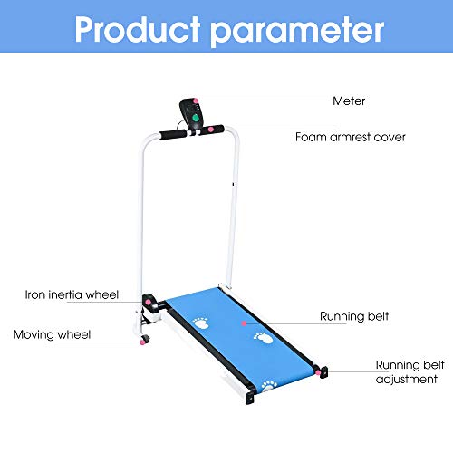 SalmophC Máquina para Correr con Cinta de Correr eléctrica Plegable Bodyfit con Pantalla LED y reposabrazos Ajustable 1/2 Mini Equipo de Ejercicio de diseño Compacto para Oficina en casa y Gimnasio