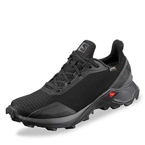 Salomon ALPHACROSS GTX W, Zapatillas de Trail Running Mujer, Negro (Black/Ebony/Black), 40 2/3 EU