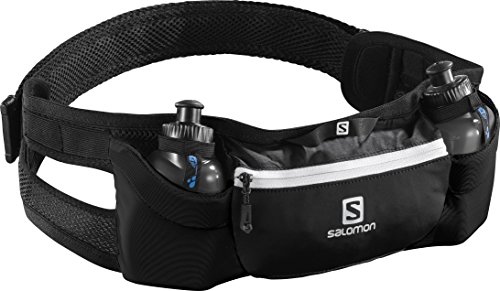 SALOMON Energy Belt Waist Pack, Unisex Adulto, Negro, 45 cm SALOMON Energy Belt Waist Pack, Unisex Adulto, Negro, 45 cm