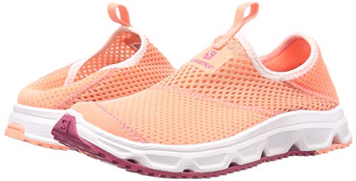 Salomon RX Moc 4.0 W, Calzado de recuperación Mujer, Rojo (Desert Flower/White/Malaga), 37 1/3 EU