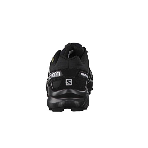 Salomon Speedcross 4 GTX, Zapatillas de Trail Running Hombre, Negro (Black/Black/Silver Metallic-X), 43 1/3 EU Salomon Speedcross 4 GTX, Zapatillas de Trail Running Hombre, Negro (Black/Black/Silver Metallic-X), 43 1/3 EU