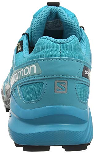 Salomon Speedcross 4 GTX, Zapatillas de Trail Running Mujer, Azul (Bluebird/Icy Morn/Ebony), 36 2/3 EU