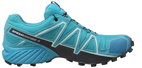 Salomon Speedcross 4 GTX, Zapatillas de Trail Running Mujer, Azul (Bluebird/Icy Morn/Ebony), 36 2/3 EU