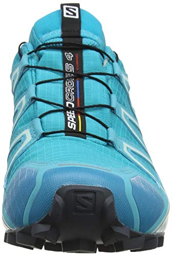 Salomon Speedcross 4 GTX, Zapatillas de Trail Running Mujer, Azul (Bluebird/Icy Morn/Ebony), 36 2/3 EU