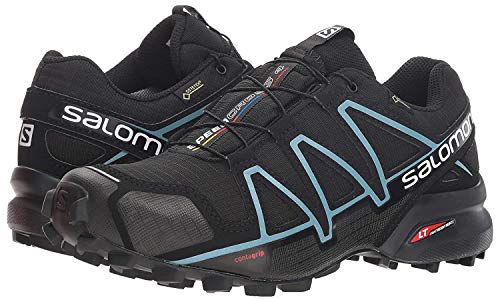 Salomon Speedcross 4 GTX, Zapatillas de Trail Running Mujer, Negro (Black), 39 1/3 EU