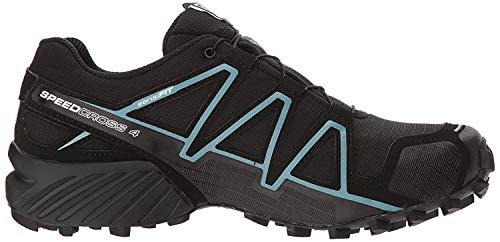 Salomon Speedcross 4 GTX, Zapatillas de Trail Running Mujer, Negro (Black), 39 1/3 EU