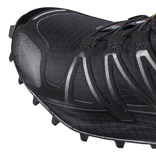 Salomon Speedcross 4 W, Zapatillas de Trail Running Mujer, Negro (Black/Black/Black Metallic), 38 EU Salomon Speedcross 4 W, Zapatillas de Trail Running Mujer, Negro (Black/Black/Black Metallic), 38 EU