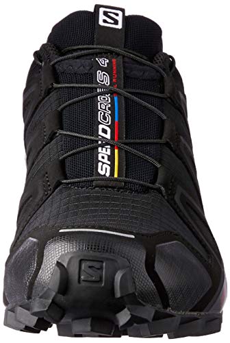 Salomon Speedcross 4 W, Zapatillas de Trail Running Mujer, Negro (Black/Black/Black Metallic), 38 EU Salomon Speedcross 4 W, Zapatillas de Trail Running Mujer, Negro (Black/Black/Black Metallic), 38 EU