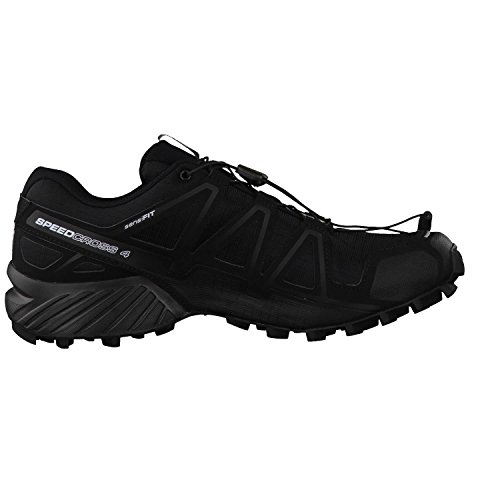 Salomon Speedcross 4, Zapatillas de Trail Running Hombre, Negro (Black/Black/Black Metallic), 46 2/3 EU Salomon Speedcross 4, Zapatillas de Trail Running Hombre, Negro (Black/Black/Black Metallic), 46 2/3 EU