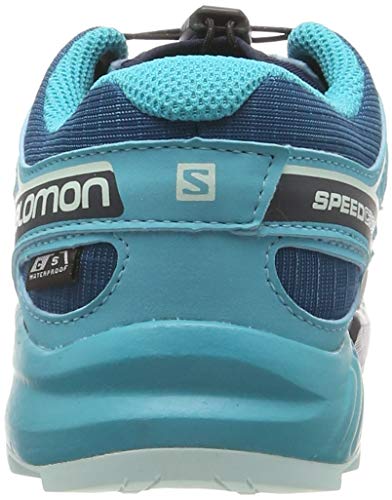 Salomon Speedcross CSWP J, Zapatillas de Trail Running, Azul (Lyons Blue/Bluebird/Navy Blazer), 32 EU