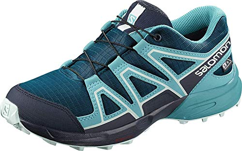 Salomon Speedcross CSWP J, Zapatillas de Trail Running, Azul (Lyons Blue/Bluebird/Navy Blazer), 32 EU