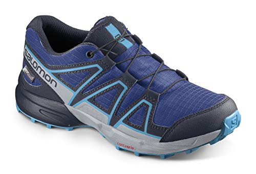 Salomon Speedcross CSWP J, Zapatillas de Trail Running, Azul (Surf The Web/Navy Blazer/Ethereal Blue), 36 EU