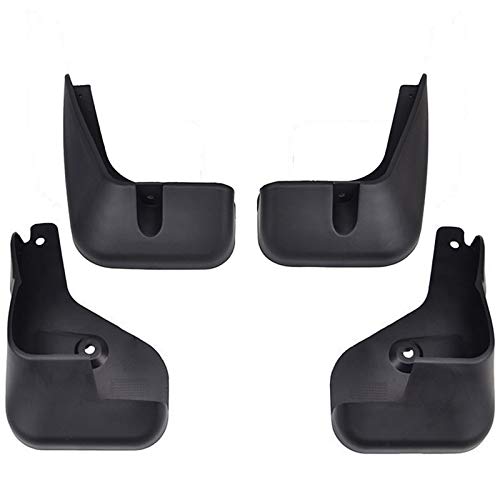 Salpicaduras de Salpicaduras de Lodo Flap Mudguards Fender Alojamiento de Barro de Coche para Nissan Almera G11 Rusia Versión/Ajuste para Sylphy 2012-2016 (Color : Black)