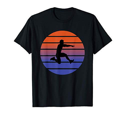 Salto De Longitud Regalo Salto De Longitud Atleta Mujeres Camiseta Salto De Longitud Regalo Salto De Longitud Atleta Mujeres Camiseta