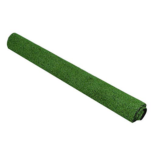 Samfox Césped Artificial, césped de simulación Gruesa de 10 mm, césped Artificial, césped, Alfombra, jardín, Paisaje(Verde Militar) Samfox Césped Artificial, césped de simulación Gruesa de 10 mm, césped Artificial, césped, Alfombra, jardín, Paisaje(Verde Militar)