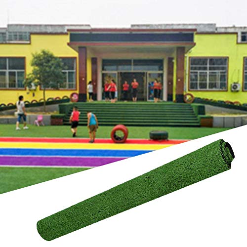 Samfox Césped Artificial, césped de simulación Gruesa de 10 mm, césped Artificial, césped, Alfombra, jardín, Paisaje(Verde Militar) Samfox Césped Artificial, césped de simulación Gruesa de 10 mm, césped Artificial, césped, Alfombra, jardín, Paisaje(Verde Militar)