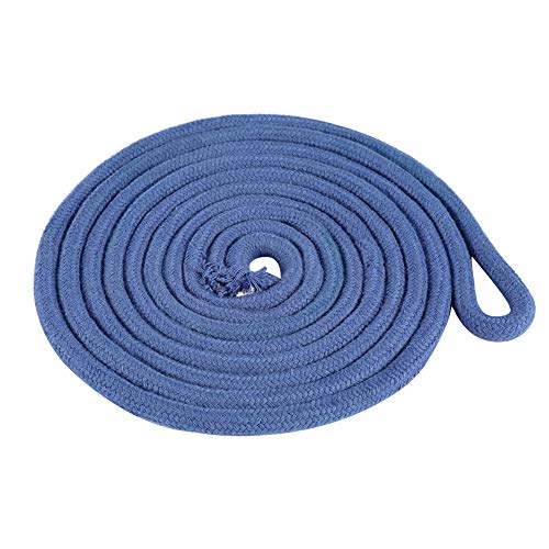 Samfox Cuerda de Gimnasia, Cuerda de Entrenamiento de Cuerda de Gimnasia rítmica para Adultos o niños(Azul)