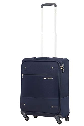 Samsonite Base Boost Spinner S Equipaje de mano, 55 cm, 39 L, Ancho: 40 cm, Azul (Navy Blue)