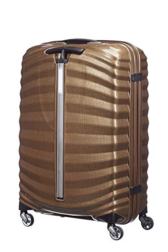 Samsonite Lite-Shock - Spinner M Maleta, 69 cm, 73 L, Marrón (Sand) Samsonite Lite-Shock - Spinner M Maleta, 69 cm, 73 L, Marrón (Sand)