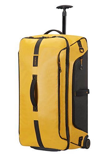 Samsonite Paradiver Light Borsa con Ruote Unisex, Giallo (Yellow), L (79cm-121.5L)