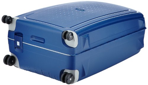 Samsonite S'Cure Spinner - Maleta de equipaje, L (75 cm - 102 L), Azul (Dark Blue)