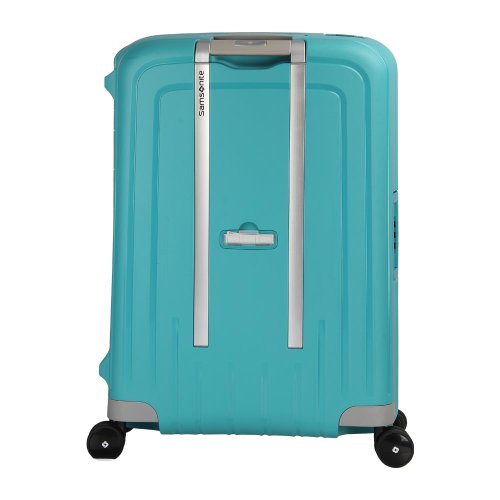 Samsonite S'Cure Spinner - Maleta de equipaje, M (69 cm - 79 L), Azul (Aqua Blue)