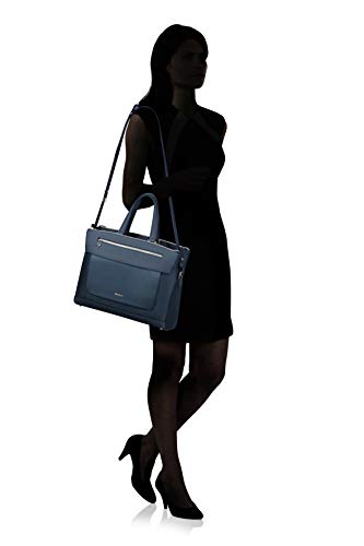 Samsonite Zalia 2.0 Maletín para portátil de 14 Pulgadas (39 cm, 14 L), Azul (Midnight Blue)