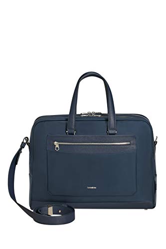 Samsonite Zalia 2.0 Maletín para portátil de 15,6" (41 cm, 14,5 L), Azul (Midnight Blue)