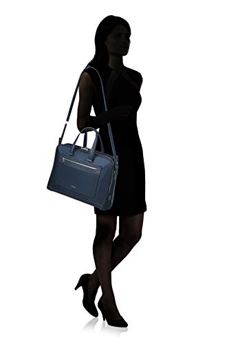 Samsonite Zalia 2.0 Maletín para portátil de 15,6" (41 cm, 14,5 L), Azul (Midnight Blue) Samsonite Zalia 2.0 Maletín para portátil de 15,6" (41 cm, 14,5 L), Azul (Midnight Blue)