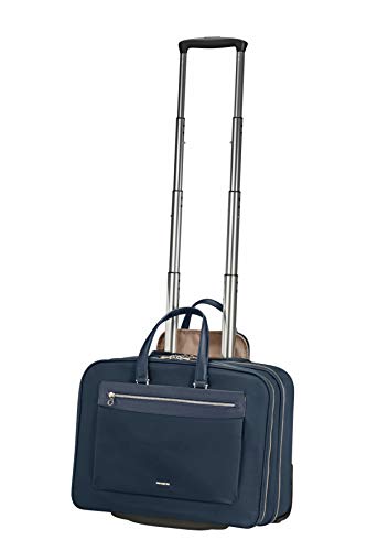 Samsonite Zalia 2.0 Maletín para portátil de 15,6" con Ruedas, 43 cm, 24 L, Azul (Midnight Blue)