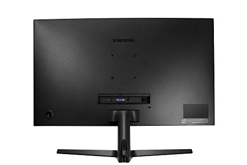 Samsung C27R502 - Monitor Curvo de 27" sin marcos Full HD (1920×1080, 4 ms, 60 Hz, FreeSync, LED, 16:9, 3000:1, 1800R, 178°, 250 cd/m², Flicker Free, HDMI, Base en Y) Gris Oscuro