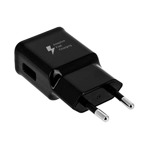 SAMSUNG Cargador Original ep-ta20ebe Carga Rápida Fast Charge + Cable Tipo C para Galaxy S8 S8 + S9 S9 + Note 8 Note 9 Paquete sellada