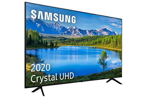 Samsung Crystal UHD 2020 43TU7095 - Smart TV de 43", 4K, HDR 10+, Procesador 4K, PurColor, Sonido Inteligente, Función One Remote Control y Compatible Asistentes de Voz, Compatible con Alexa