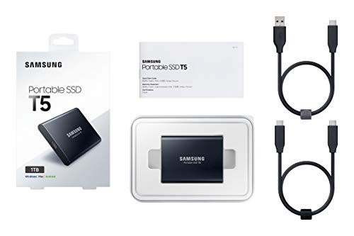 Samsung Disco Duro Externo PSSD T5 1TB
