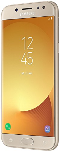 Samsung Galaxy J5 (2017) SM-J530F SIM Doble 4G 16GB Oro - Smartphone (13,2 cm (5.2"), 720 x 1280 HD, 2 GB, 16 GB, 13 MP, Android), Oro [Versión importada]