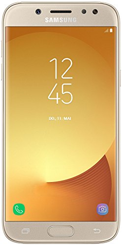 Samsung Galaxy J5 (2017) SM-J530F SIM Doble 4G 16GB Oro - Smartphone (13,2 cm (5.2"), 720 x 1280 HD, 2 GB, 16 GB, 13 MP, Android), Oro [Versión importada]