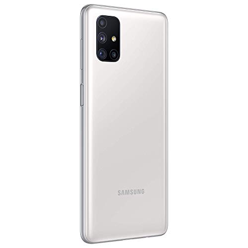 Samsung Galaxy M51 Smartphone de 6.7" FHD+ | Móvil Libre | Super Batería de 7000 mAh y Carga rápida | 6GB de RAM y 128GB de ROM - Color Blanco [Versión española] [Exclusivo Amazon]