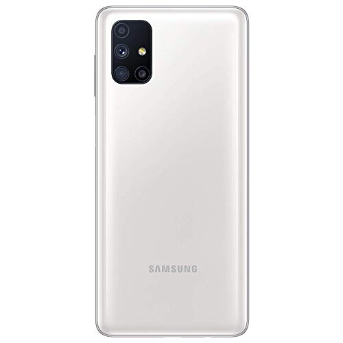 Samsung Galaxy M51 Smartphone de 6.7" FHD+ | Móvil Libre | Super Batería de 7000 mAh y Carga rápida | 6GB de RAM y 128GB de ROM - Color Blanco [Versión española] [Exclusivo Amazon]