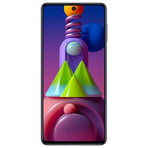 Samsung Galaxy M51 Smartphone de 6.7" FHD+ | Móvil Libre | Super Batería de 7000 mAh y Carga rápida | 6GB de RAM y 128GB de ROM - Color Blanco [Versión española] [Exclusivo Amazon]