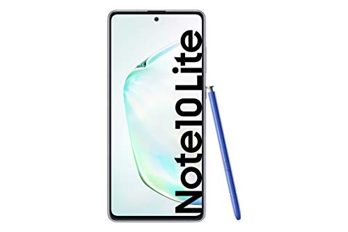 Samsung Galaxy Note 10 Lite - Smartphone de 6.7" FHD+ (4G, Dual SIM, 6GB RAM, 128GB ROM, cámara trasera 12MP(W)+12MP(UW)+12MP, cámara frontal 32MP, Octacore Exynos 9810), Aura Glow [Versión española]