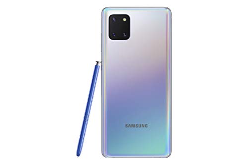 Samsung Galaxy Note 10 Lite - Smartphone de 6.7" FHD+ (4G, Dual SIM, 6GB RAM, 128GB ROM, cámara trasera 12MP(W)+12MP(UW)+12MP, cámara frontal 32MP, Octacore Exynos 9810), Aura Glow [Versión española]